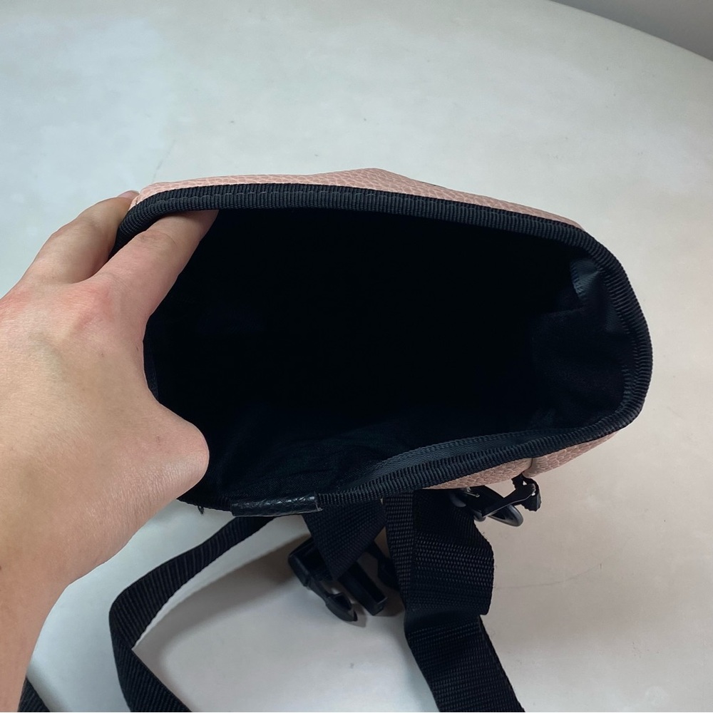 PERIPLO Santiago, Chile Handmade Crossbody Sling Outdoor Travel Bag Blush Pink - Picture 6 of 14